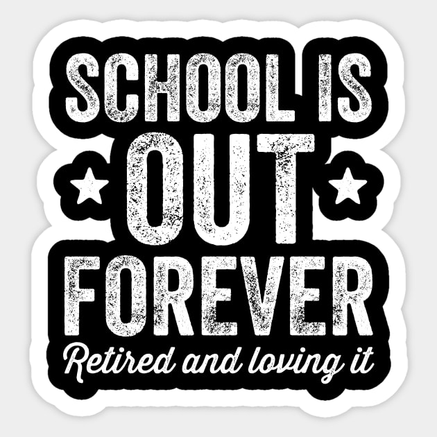 school is out forever Sticker by captainmood